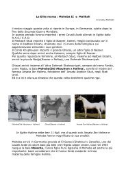Moheba II e Malikah Il Cavallo Arabo Anno IV-N°...-2008 Bollettino ...