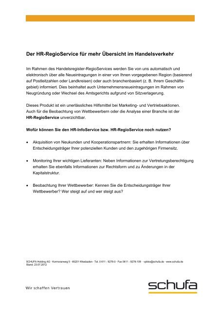 SCHUFA-HR-InfoService