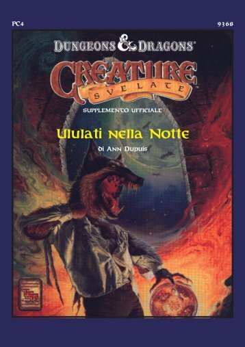 PC4: Ululati nella Notte - Gruppo Ludico CHI NON GIOCA :.DI NON ...