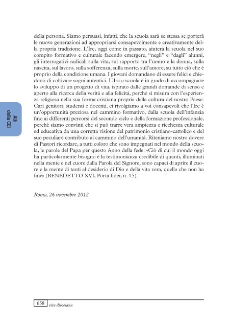 Vita Diocesana luglio-dicembre 2012.pdf - Webdiocesi