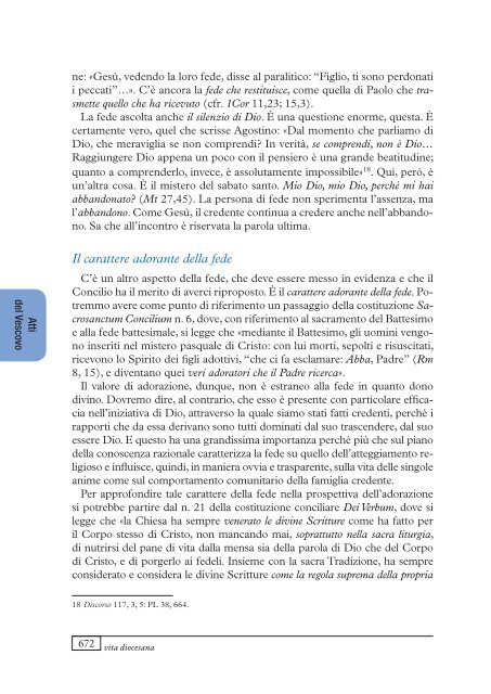 Vita Diocesana luglio-dicembre 2012.pdf - Webdiocesi