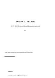 Sotto il Velame N. IV - ars