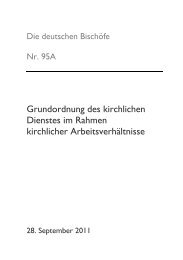 Grundordnung Nr. 95A des kirchlichen Dienstes im Rahmen ...