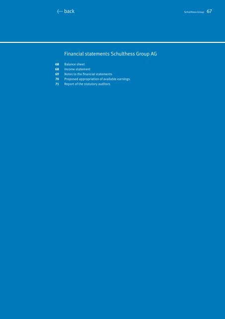 Annual Report 2008 (PDF) - Schulthess Group