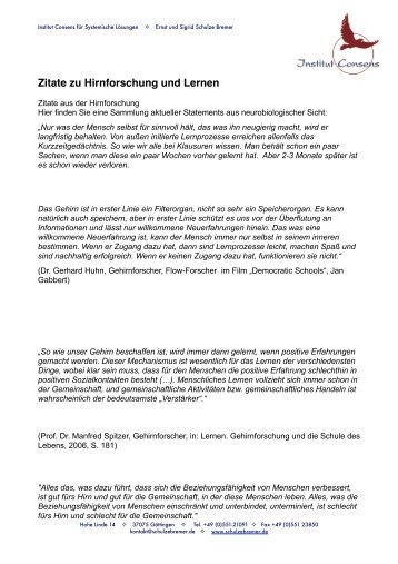 Zitate Zu Veränderung Und Wandel Schulze Bremer