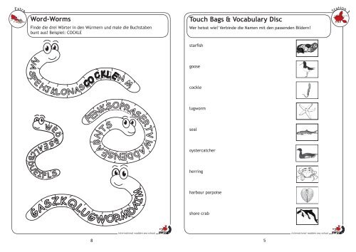 Conny's Workbook - Schutzstation Wattenmeer