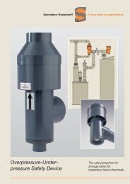 Overpressure-Under- pressure Safety Device - Schwaben-Kunststoff