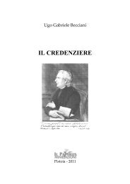 IL CREDENZIERE - ugobecciani.it