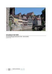 Schwäbisch Hall 2025 - Stadt Schwäbisch Hall