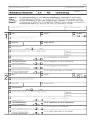 Beiblatt zur Gewerbe- An- Ab- Ummeldung - Gemeinde Schwaig b ...