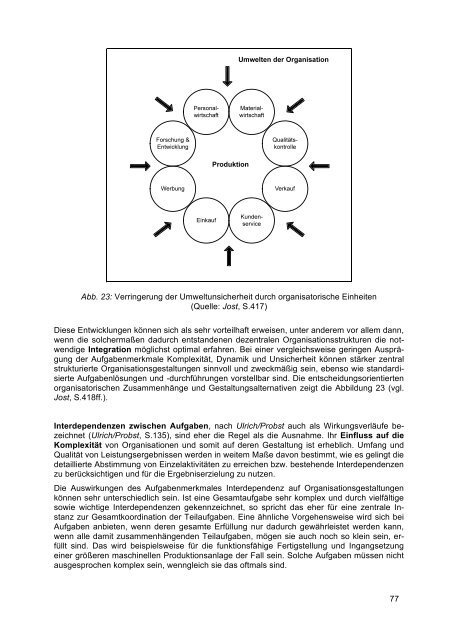 Organisationsgrundlagen: Wandel der Organisation