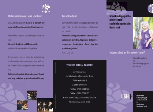 Flyer - Schulportal Bremerhaven