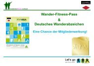 Wander-Fitness-Pass - Schwarzwaldverein