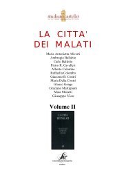 LA CITTA' DEI MALATI, II VOL (1995) - Società Amici del Pensiero