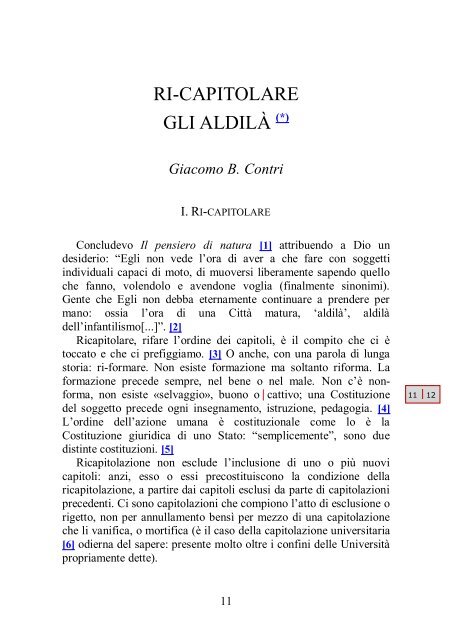 LA CITTA' DEI MALATI, II VOL (1995) - Società Amici del Pensiero