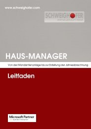 HAUS-MANAGER - SCHWEIGHOFER Manager