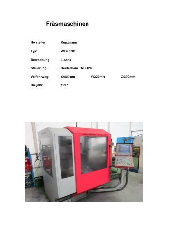 Maschinenaufstellung mechanische Bearbeitung - Schweikert GmbH