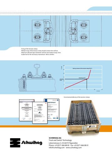 innovative track and switch technology - Schwihag