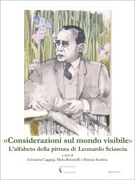 Considerazioni sul mondo visibile» L'alfabeto della ... - Arabeschi