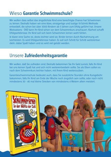 garantiert - Schwimmen Lernen