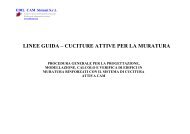 LINEE GUIDA – CUCITURE ATTIVE PER LA MURATURA