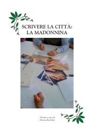 SCRIVERE LA CITTÀ: LA MADONNINA - CGIL Modena