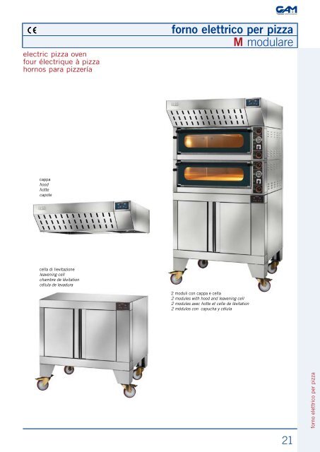 forno elettrico per pizza KING - TECHNO DAGHIGH