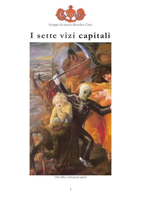 I sette vizi capitali - Chora