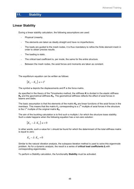 Advanced Package Training Scaffolding 2011.1 - Scia-Software GbR