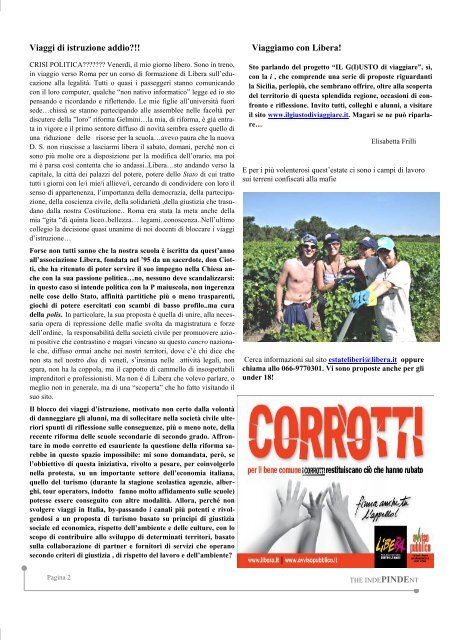 Edizione Dicembre 2010 (pdf) - ITCS Lorgna - Pindemonte