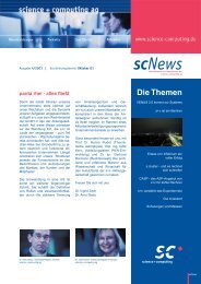 scNews - Science und Computing AG