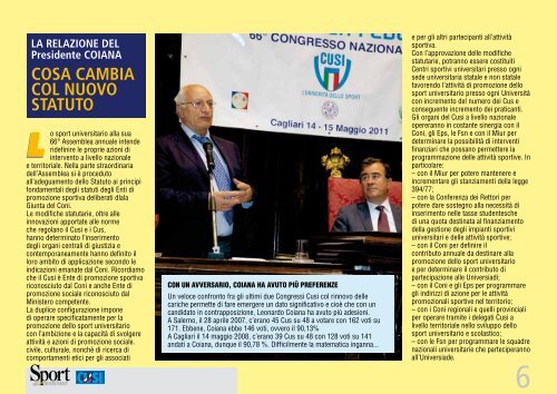 al ConGresso di CaGliari - CUSI