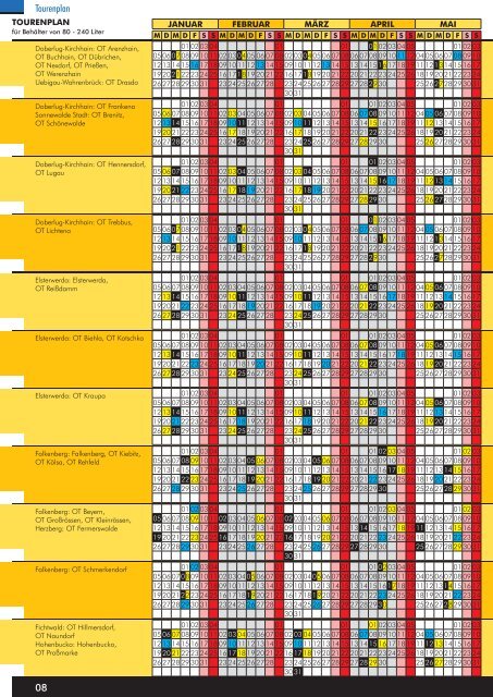 ABFALLKALENdER 2009 - Abfallentsorgungsverband Schwarze ...