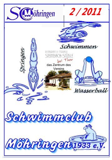 SCM Vereinszeitung 02 / 2011 - Schwimmclub Stuttgart-Möhringen ...
