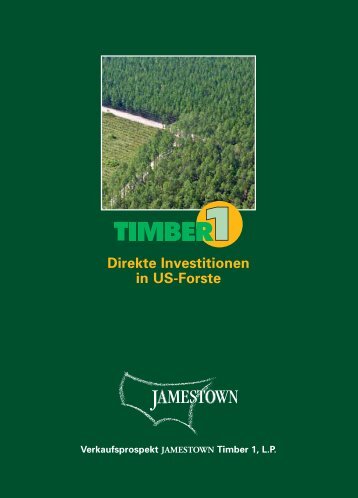 Direkte Investitionen in US-Forste - Scope