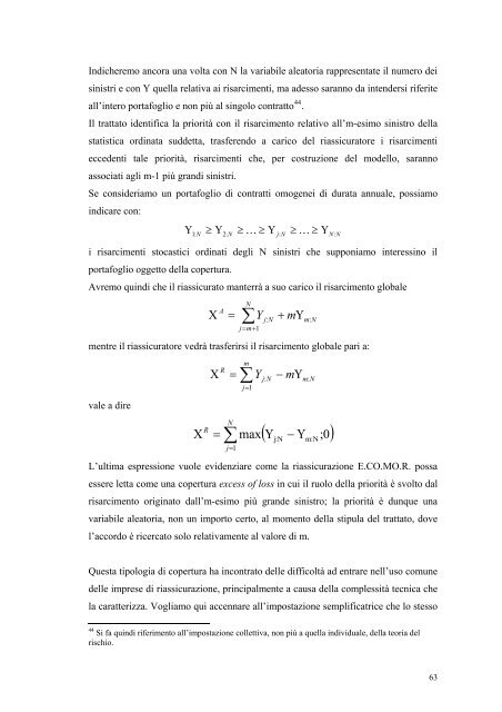 (Fac-simile frontespizio tesi di laurea specialistica) - Scor