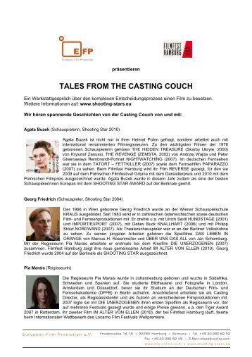 TALES FROM THE CASTING COUCH - European Film Promotion