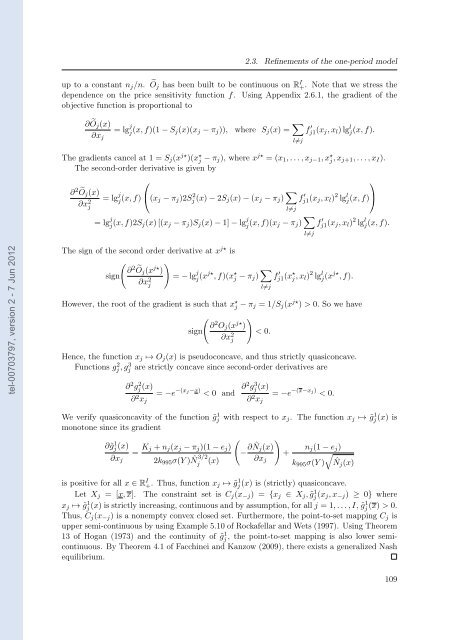 Etude des marchés d'assurance non-vie à l'aide d'équilibres de ...