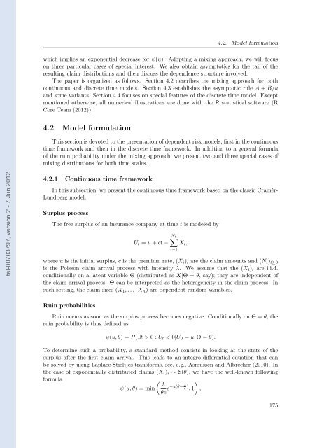 Etude des marchés d'assurance non-vie à l'aide d'équilibres de ...
