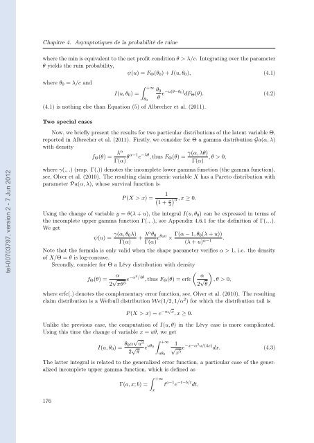 Etude des marchés d'assurance non-vie à l'aide d'équilibres de ...