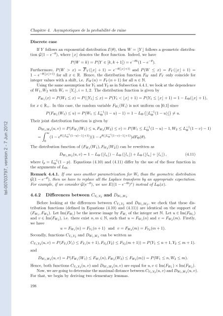 Etude des marchés d'assurance non-vie à l'aide d'équilibres de ...