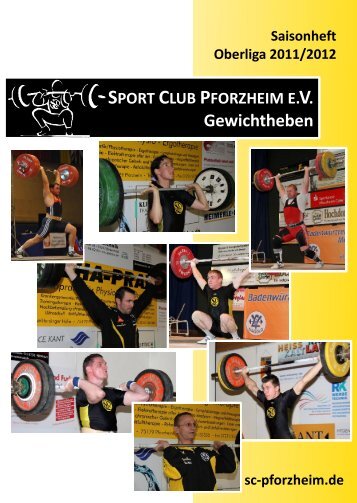 Gewichtheben - Sport Club Pforzheim eV