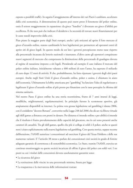 "il gioco d'azzardo - le ludopatie" analisi del fenomeno - Codacons