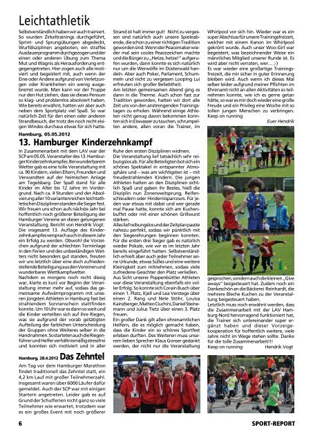 SPORT-REPORT - SC Poppenbüttel von 1930 e.V.