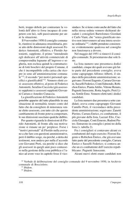 "l'impegno" in formato pdf - Istituto per la storia della Resistenza e ...