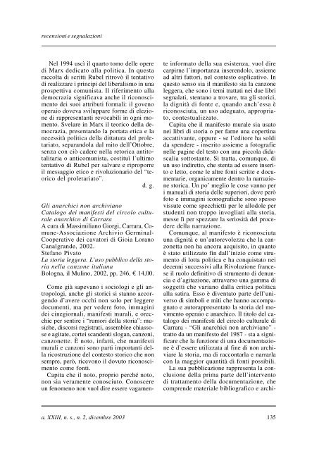 "l'impegno" in formato pdf - Istituto per la storia della Resistenza e ...