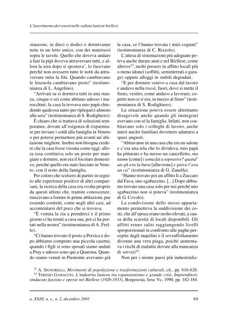 "l'impegno" in formato pdf - Istituto per la storia della Resistenza e ...