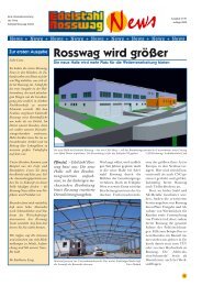 Rosswag wird größer - Edelstahl Rosswag