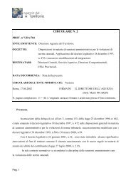 curriculum vitae - Agenzia del Territorio