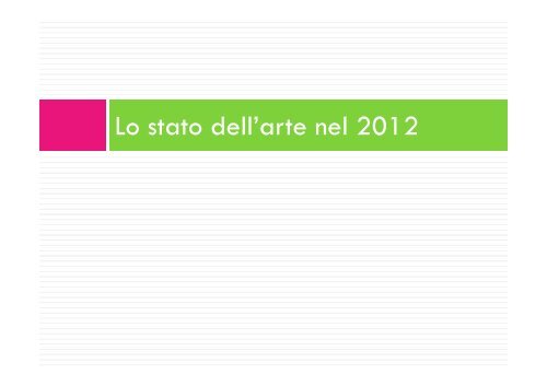 Contributo dott.ssa Maiani - Ministero del lavoro, salute e politiche ...